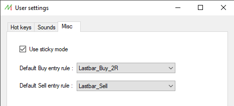 EntryRulesShortcut